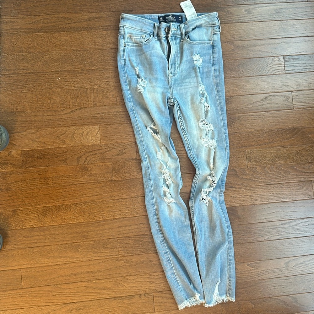 Hollister high-rise super skinny jeans 1S W25 L28
